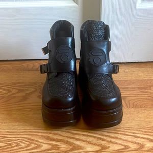 Plat Form Steam Punk  Boots